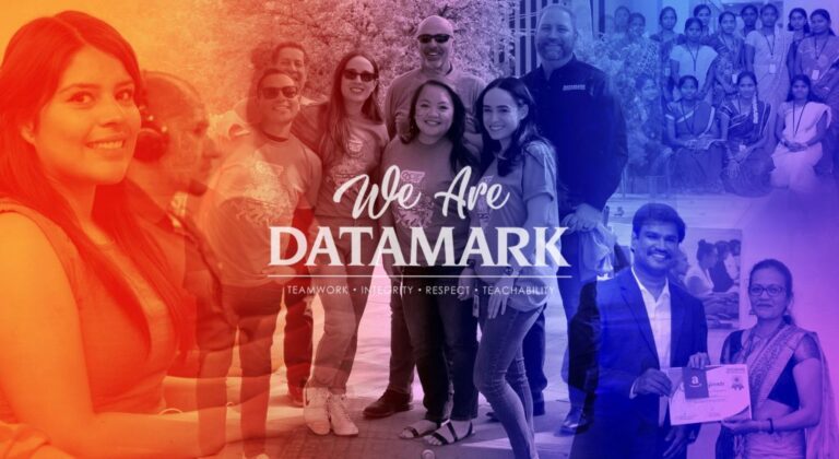Digital Image of a collage showcasing DATAMARK employees